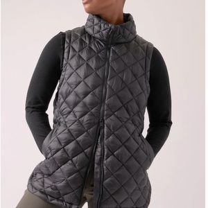 Athleta - whisper featherless vest -